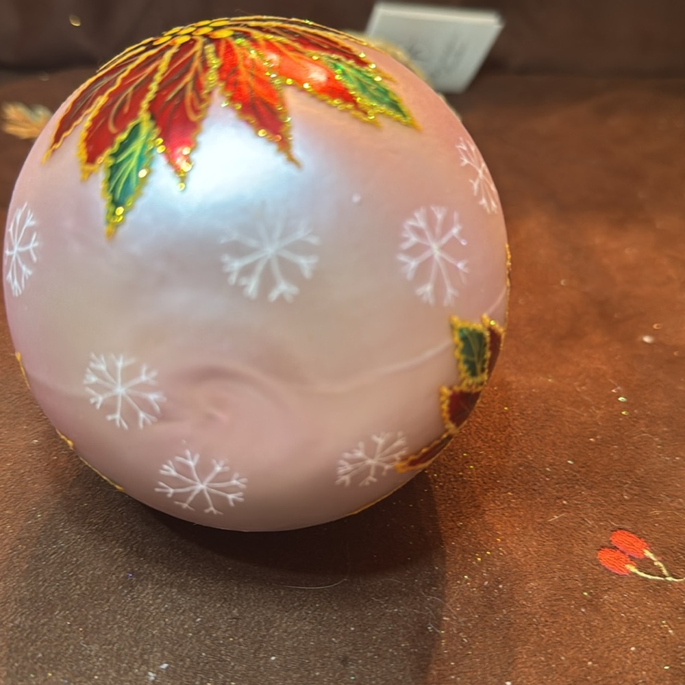 πββ¬ Christopher Radko β15th Anniversary Russian Winter Blossom Santaβ - Picture 6 of 7